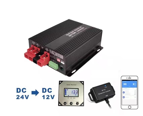 Ηλιακός φορτιστής ΣΥΝΕΧΏΝ μπαταριών TRS 685W MPPT Bluetooth για το όχημα