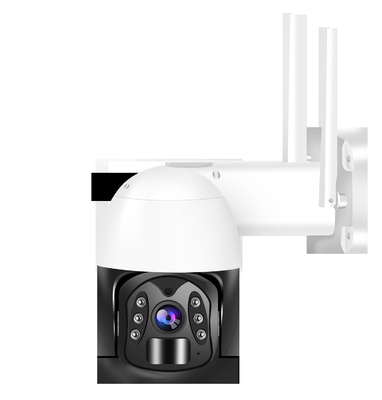 Υπέρυθρες ακτίνες νυχτερινής όρασης 2.0MP 200W 850nm καμερών θόλων 4G PTZ μπαταριών λίθιου NTC