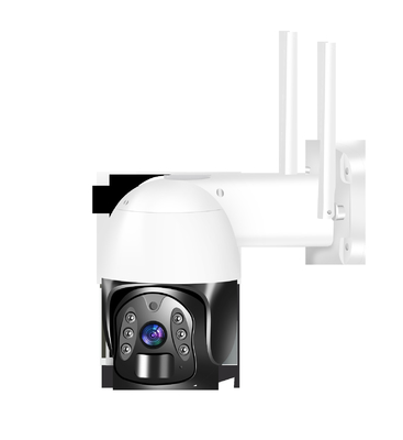 Υπέρυθρες ακτίνες νυχτερινής όρασης 2.0MP 200W 850nm καμερών θόλων 4G PTZ μπαταριών λίθιου NTC