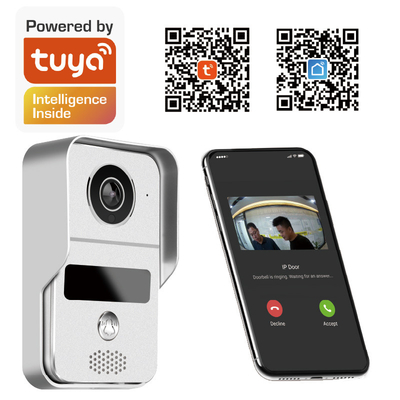 DC12V WIFI τηλεοπτικό Doorbell IR ΔΕΝ ΈΚΟΨΕ καμία απόκλιση χρώματος με Tuya APP