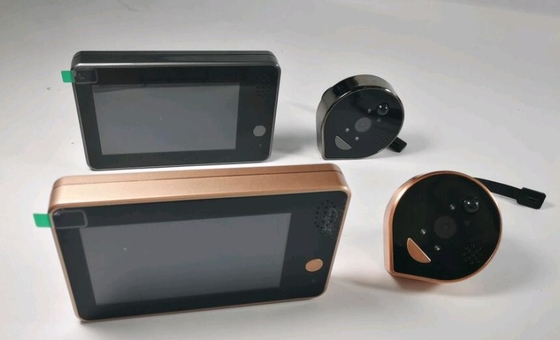 Ματάκι πόρτας WIFI τηλεοπτικό Doorbell με μπαταρίες με 4,3 ίντσα - υψηλός καθορισμός LCD