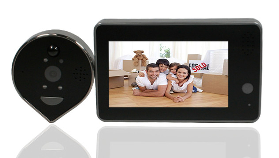 Wifi στεγανή 160 βαθμός ευρεία γωνία Doorbell ασφάλειας ματάκι πόρτας ασύρματη