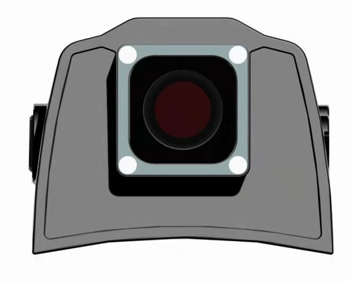 Στρατιωτικός τακτικός διπλός-φακός H.265 HDMI καμερών κρανών ασφάλειας αδιάβροχος