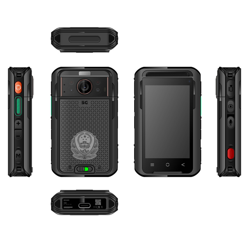 5G NR/SA Θερμική κάμερα 4K HD 3500mah Διπλή μπαταρία EIS 4G 64GB 3,1inch LCD