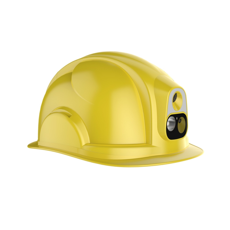 Ανθεκτικό 4G GPS Tracking Hardhat για το εργοτάξιο εστίασης Πεδίο εστίασης 0,5m έως άπειρο -20 ° C έως 60 ° C