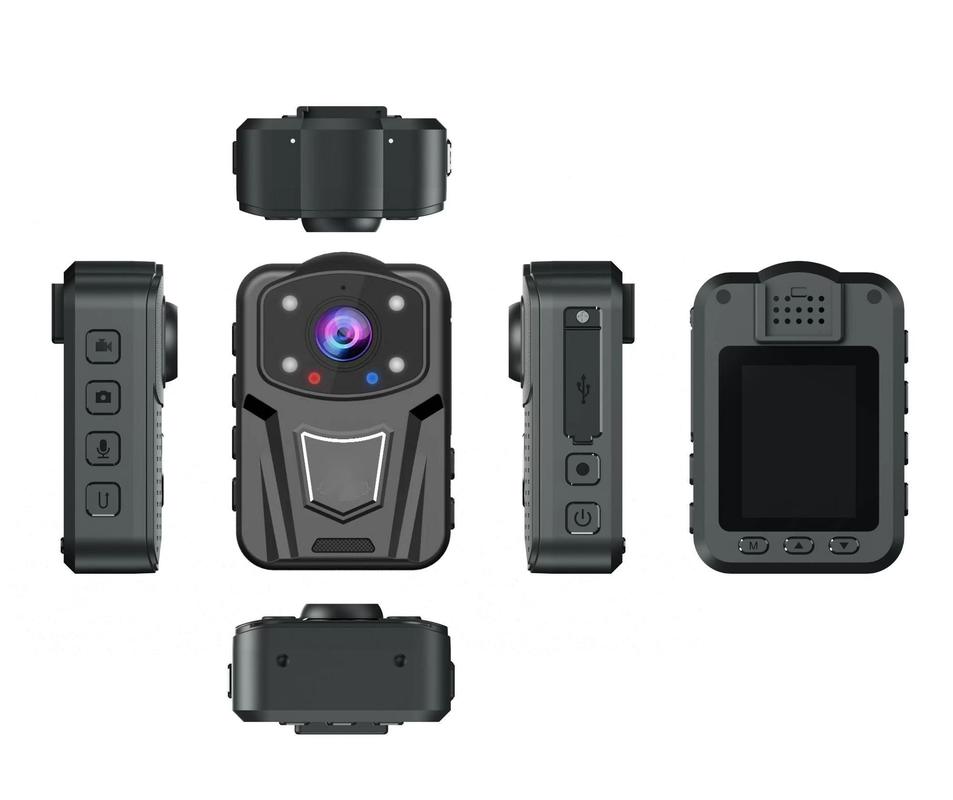 Mstar Main Chipset Wearable Camera Device for Industrial Applications in 100×120×155mm Size