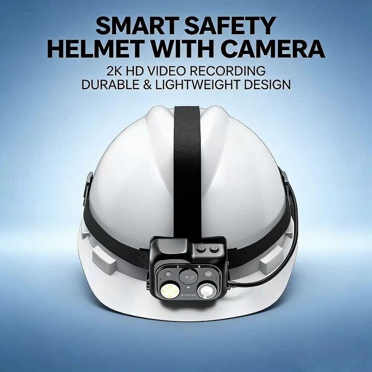 Κάμερα Κράνους Ασφαλείας Σχεδιασμένη για Βιομηχανικές Εφαρμογές με Υψηλό Επίπεδο Προστασίας και Εξαιρετική Μετάδοση Βίντεο