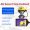 firefighter Helmet Mounted Video Camera IP66 10 Meters Visible OS Android 8.1