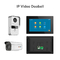 Wireless WIFI Video Door Phone IP Doorbell Intercom System 1080P Wired Camera Night Vision