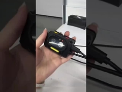 Προβολέας Φλας Φλας κάμερα κράνος CCTV για εργάτες οικοδομικού χώρου