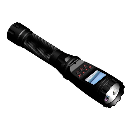 Πολυλειτουργικό αστυνόμιο φακό DVR Ambarella Chipset 8000mAh μπαταρία