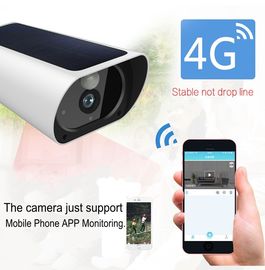 ηλιακά Wifi κάμερα ασφαλείας Ourdoor IP67 1080P 4G με την ανίχνευση κινήσεων νυχτερινής όρασης