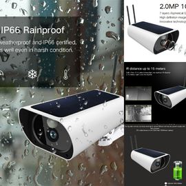 4G ηλιακά κάμερα ασφαλείας 1080P 2 Wifi μέγα νυχτερινή όραση εικονοκυττάρων με τη λειτουργία IR