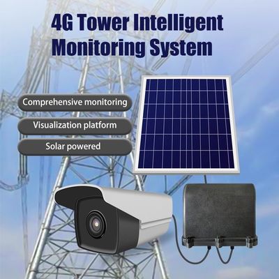 Ηλιακό ευφυές σύστημα 4G LTE 18000 καμερών ελέγχου πύργων πλέγματος μακράς διαρκείας εργασία mAH